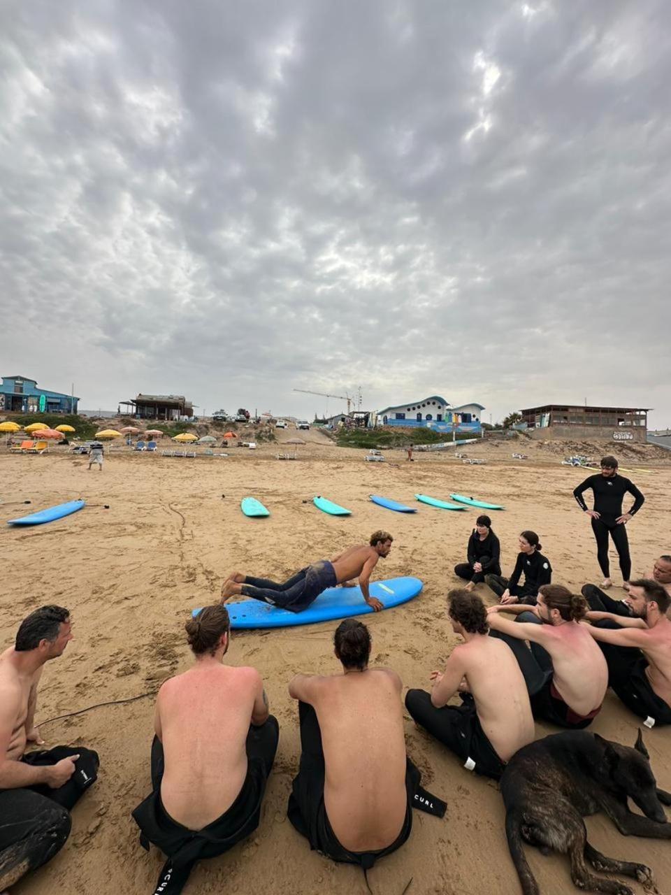 Surf & Salsa Ocean House Panzió Tamraght Kültér fotó